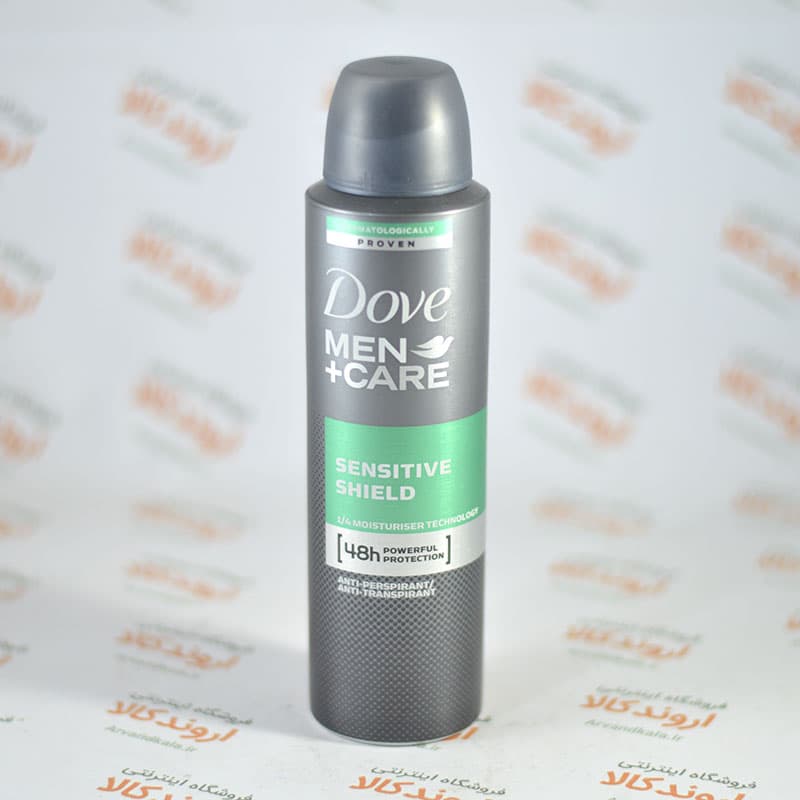 اسپری دئودورانت داو Dove مدل Sensitive Shield