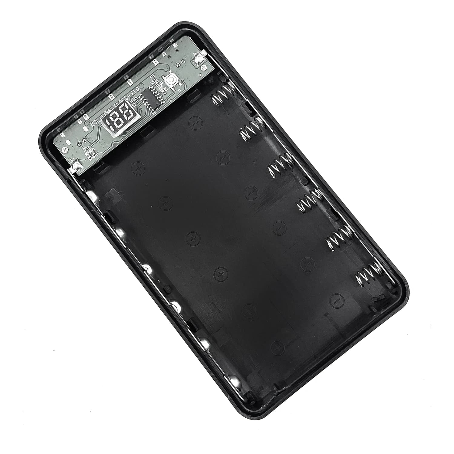 کیس پاور بانک 6 باتری مدل L6 با دو ورودی Micro USB – Type C و دو خروجی USB — تصویر ۴