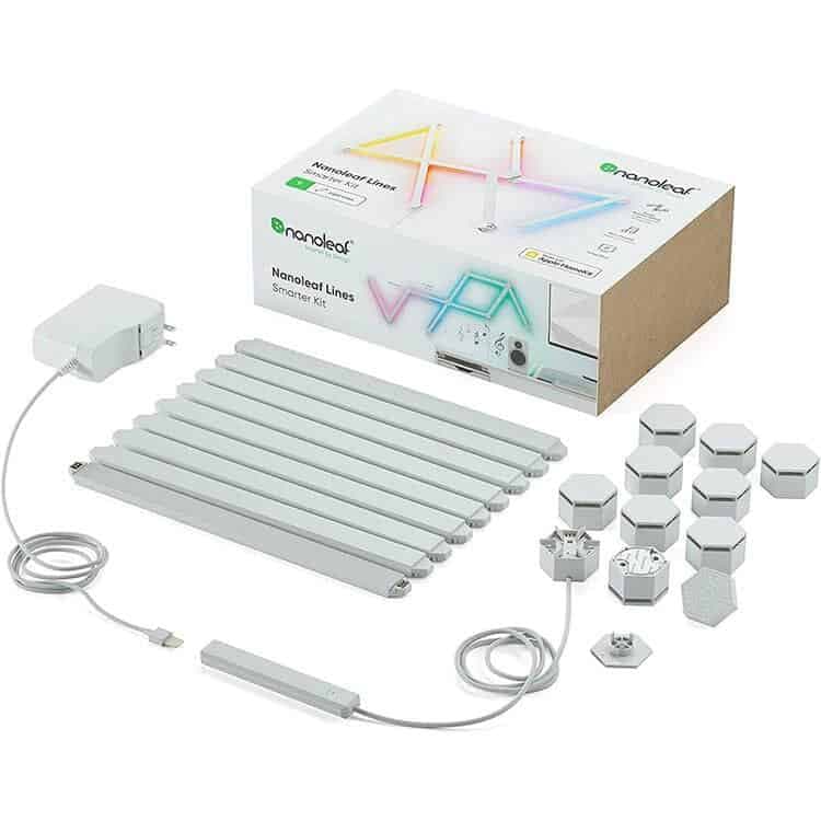 پنل خطی هوشمند ۹ قطعه Nanoleaf Lines Smarter Kit — تصویر ۳