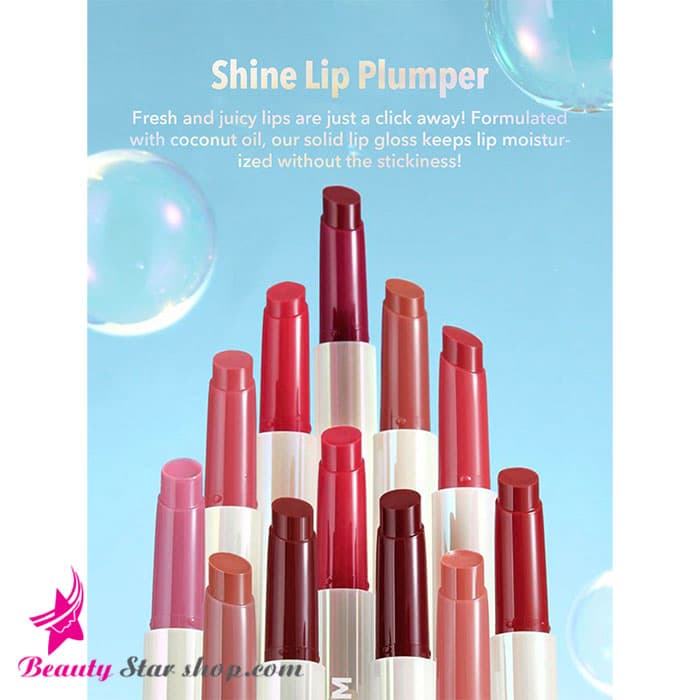 رژلب حجم دهنده براق استیکی شیگلم مدل Pout-Perfect Shine Lip Plumper — تصویر ۲