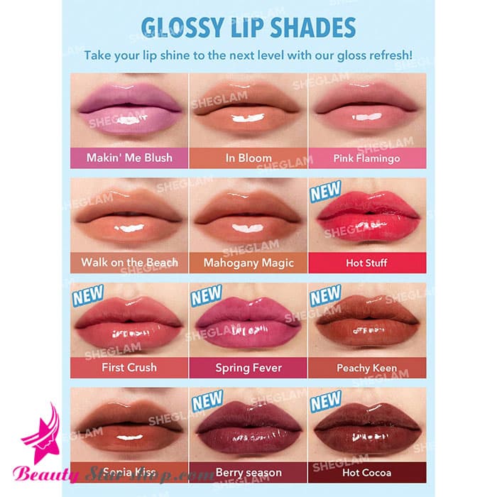 رژلب حجم دهنده براق استیکی شیگلم مدل Pout-Perfect Shine Lip Plumper — تصویر ۴