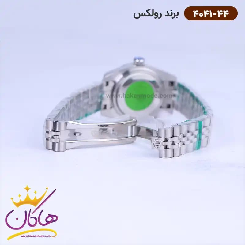 ساعت رولکس زنانه فلزی دیت جاست نقره ای 4041/44 — تصویر ۲