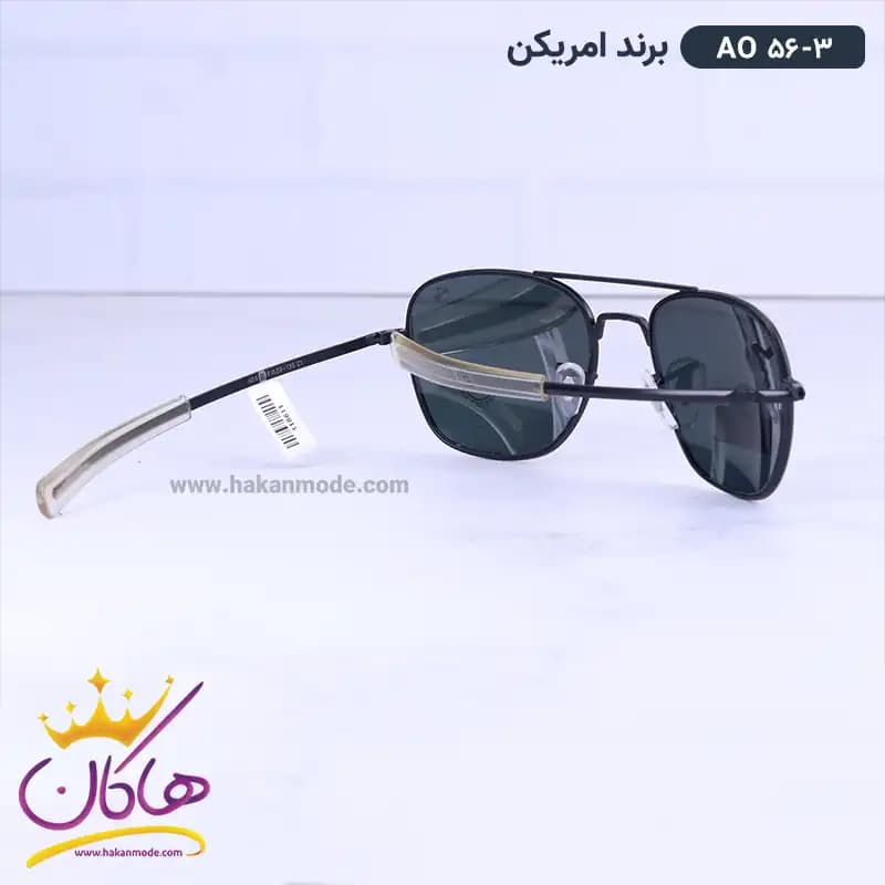 عینک آفتابی مردانه فریم خلبانی AO 56/3 — تصویر ۳