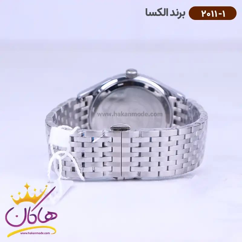 ساعت الکسا ست فلزی نقره ای 2011-2012 — تصویر ۷