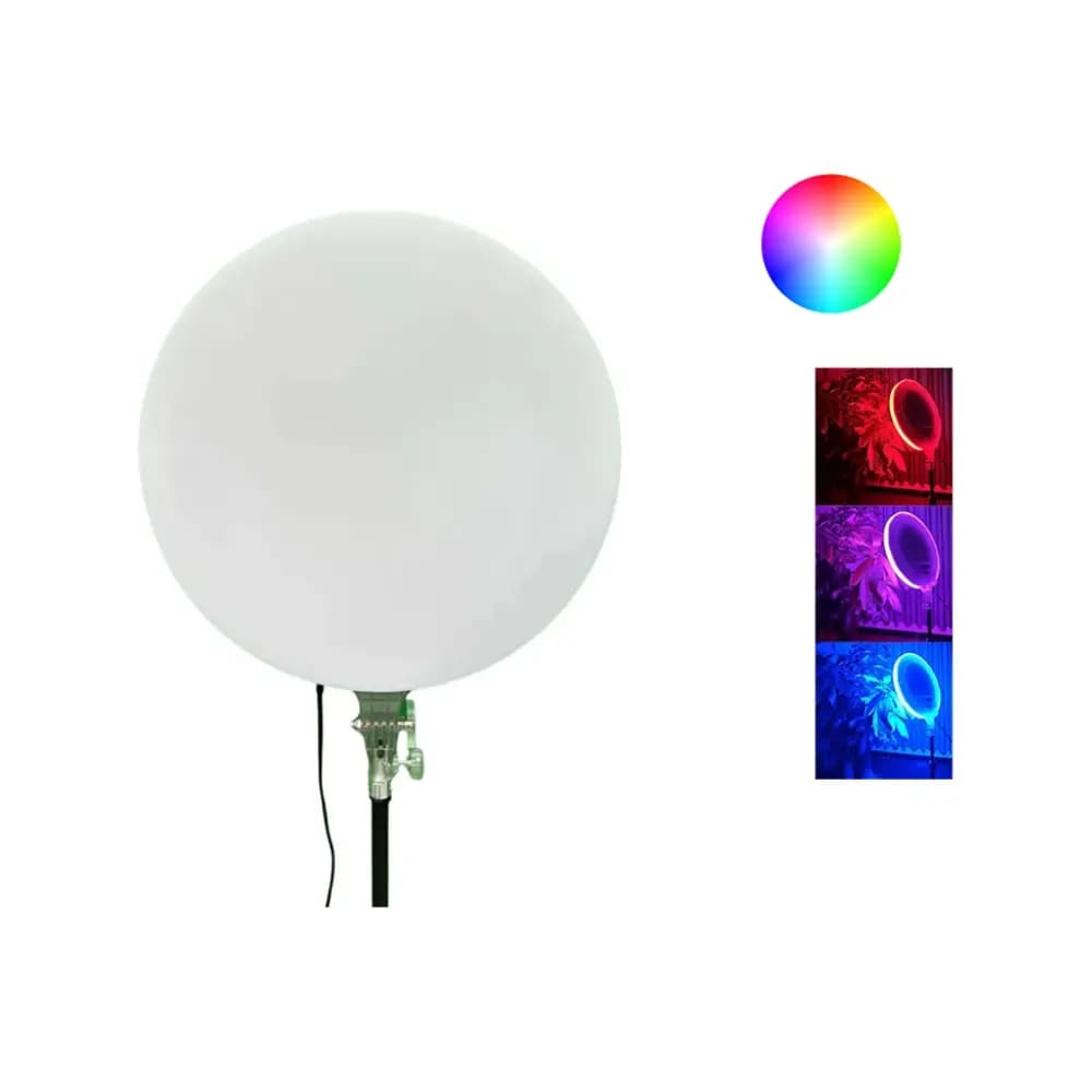 پنل نور ثابت RGB LED GS-330 — تصویر ۲