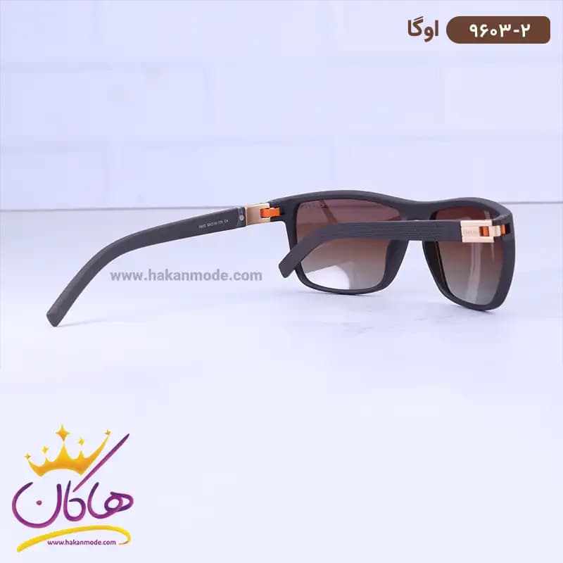 عینک آفتابی مردانه اوگا قهوه ای 9603/2 OGA — تصویر ۳