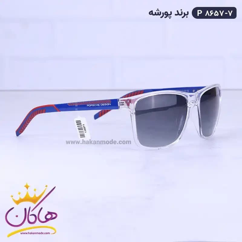 عینک آفتابی مردانه پورشه شیشه ای p8657/7 — تصویر ۴