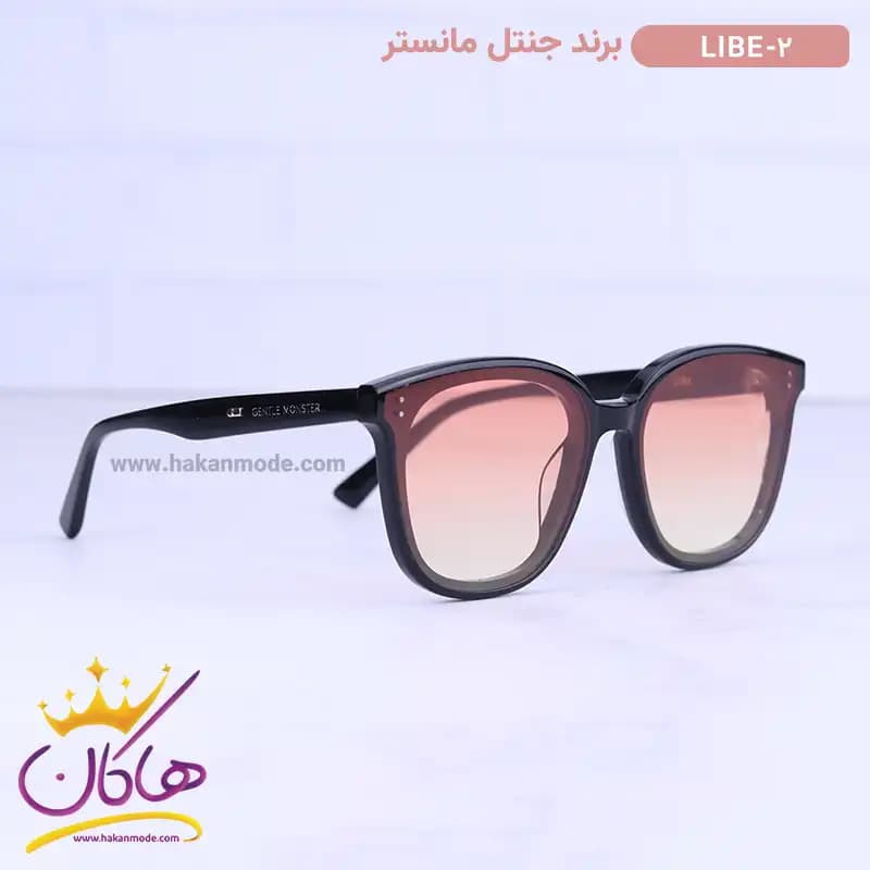 عینک آفتابی زنانه جنتل مانستر شیشه صورتی LIBE/2 — تصویر ۴