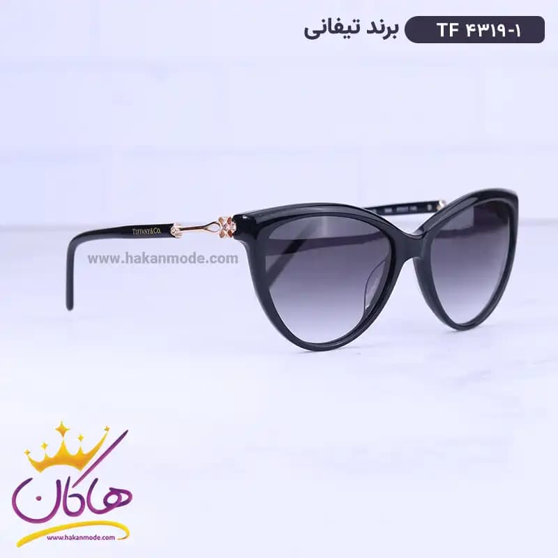 عینک آفتابی تیفانی زنانه مدل گربه ای TF 4319/1 — تصویر ۴