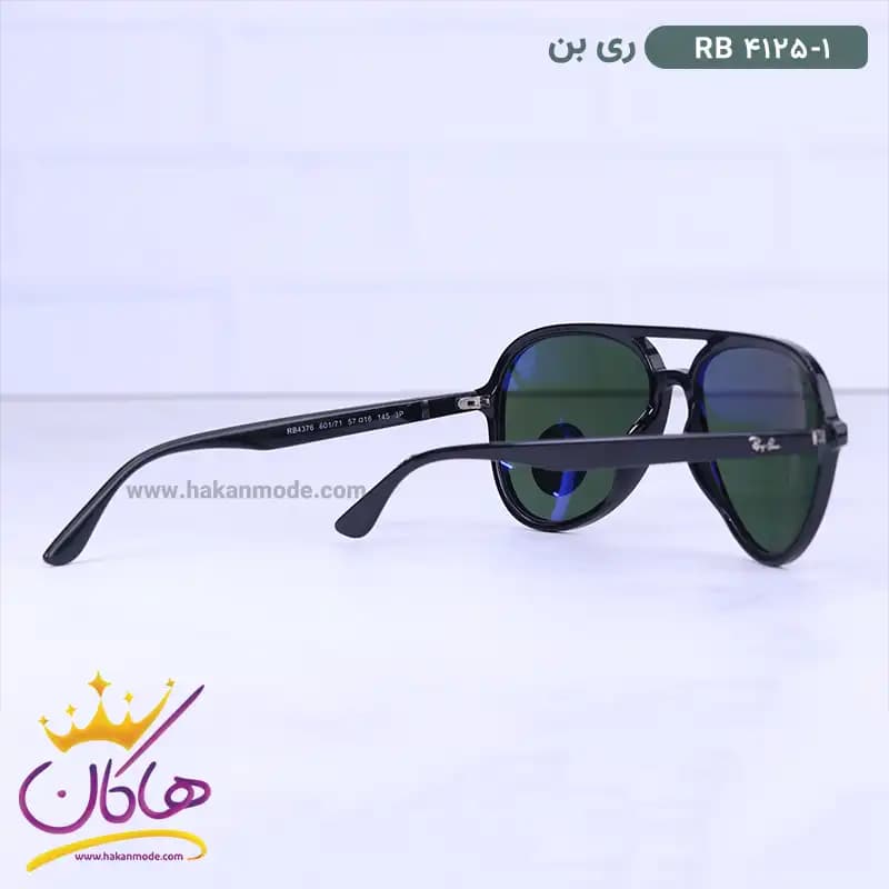 عینک آفتابی ری بن مردانه خلبانی RB 4125/1 — تصویر ۳