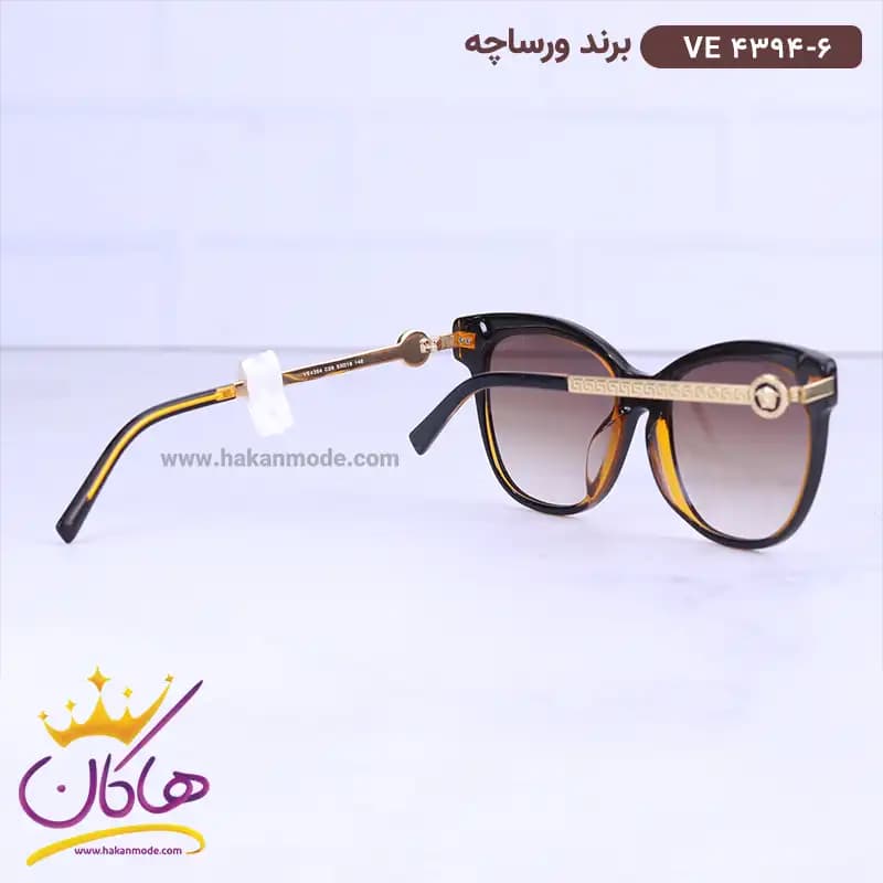 عینک آفتابی زنانه ورساچه قهوه ای VE 4394/6 — تصویر ۳
