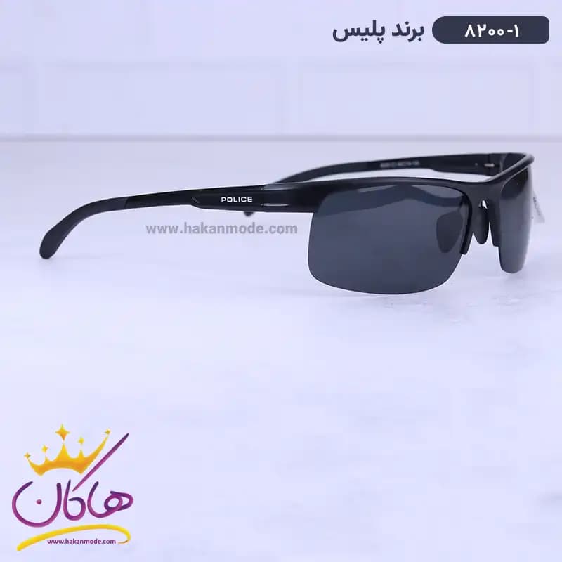 عینک آفتابی مردانه پلیس نیم فریم 8200/1 — تصویر ۴