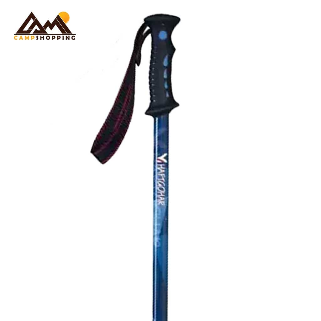 باتوم کلیپسی پیچی هفت گوهر آبی کد T6-7075 — تصویر ۲