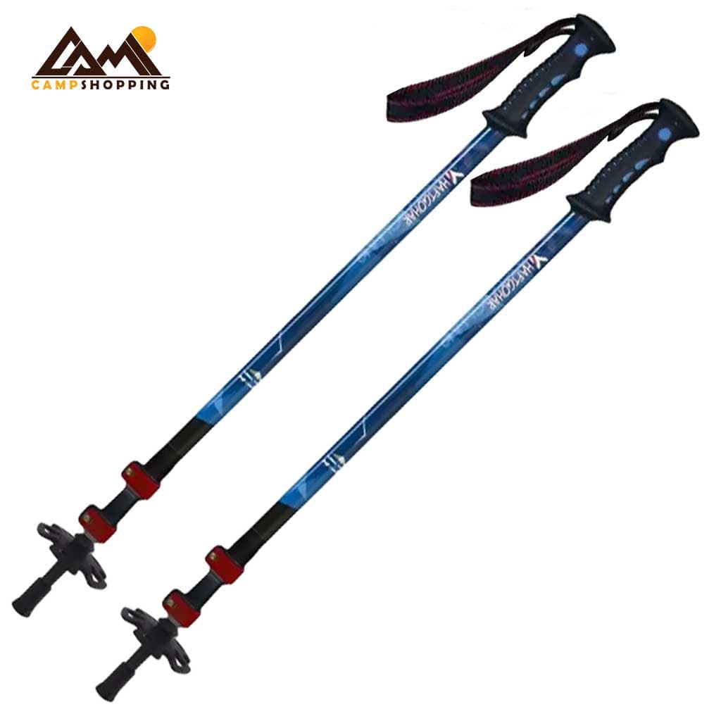 باتوم کلیپسی پیچی هفت گوهر آبی کد T6-7075 — تصویر ۴