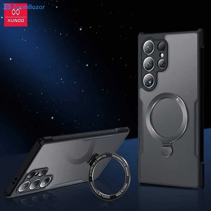 قاب اپیکوی مدل Xundd Magnetic Holder مناسب برای گوشی موبایل سامسونگ Galaxy S25 FE / S24 FE — تصویر ۴