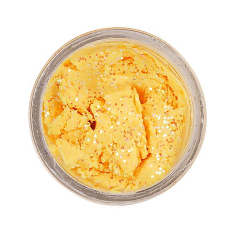 خمیر برکلی پاور بیت قزل آلا پنیر ۱۱۵۲۸۵۶ Berkley PowerBait Select Trout Bait Cheese With Glitter — تصویر ۲