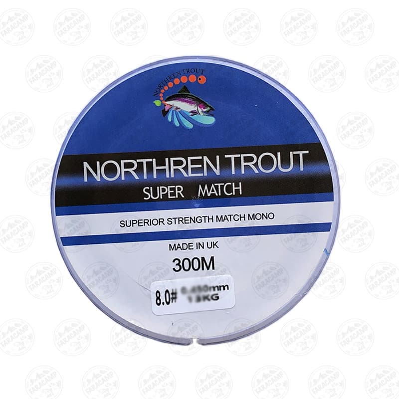 نخ ماهیگیری مونو Northren Trout سایز ۰/۴۵ ۳۰۰متری — تصویر ۴