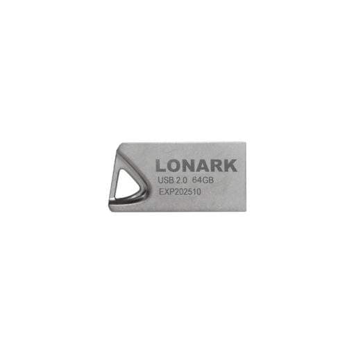 فلش LONARK USB2.0 LU124S 64G Silver — تصویر ۲