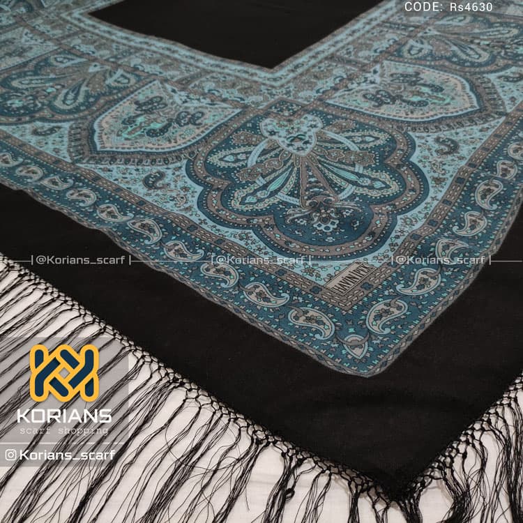 روسری ترک رنگی کد rs4630 — تصویر ۳