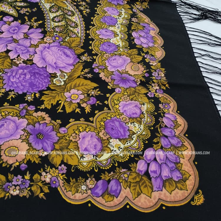 روسری پشمی rw5941 — تصویر ۳