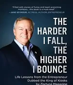 دانلود کتاب The Harder I Fall, the Higher I Bounce: Life Lessons From the Entrepreneur Dubbed the King of Kiosks…