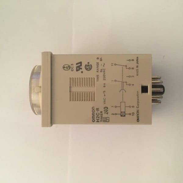 تایمر 6 ثانیه الی 6 ساعت مدل Omron H2C-R-S Multifuntion Timer Zeitbereich New NFP — تصویر ۲