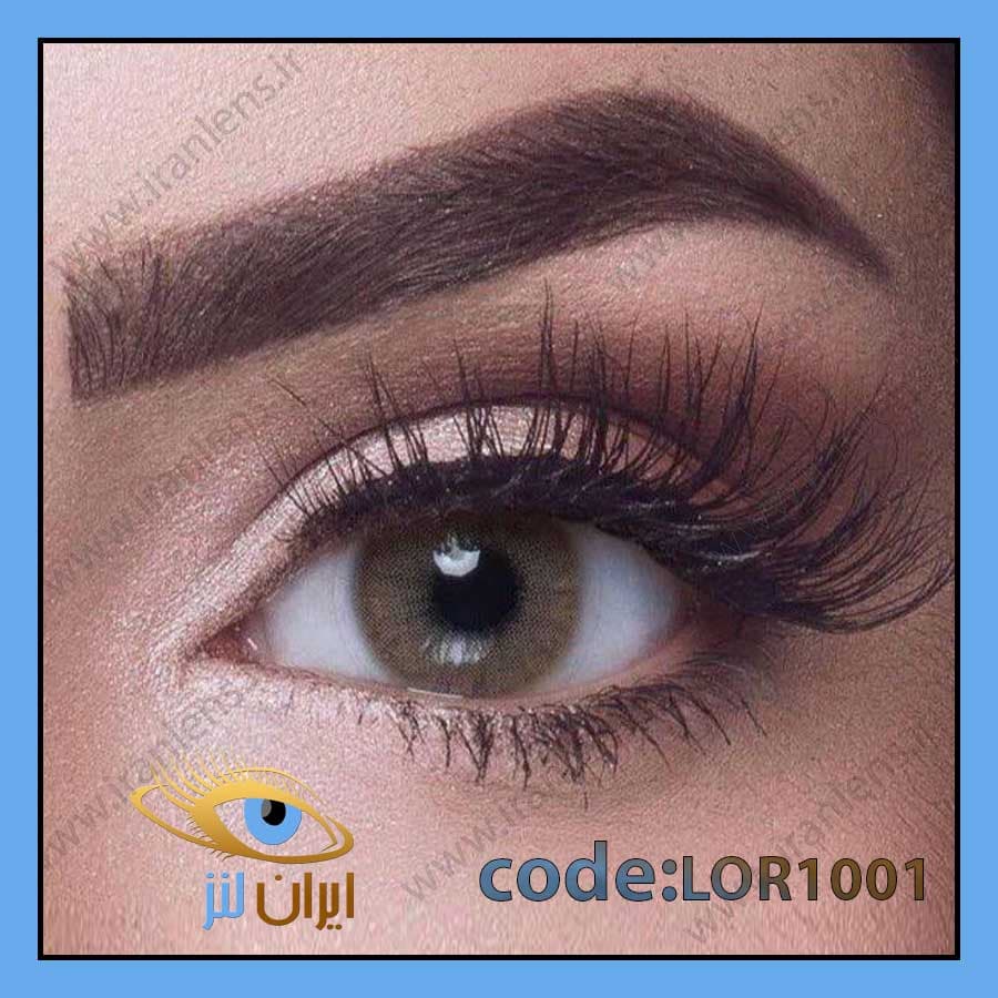 لنز رنگی کدت کارامل سالانه کد LOR1001