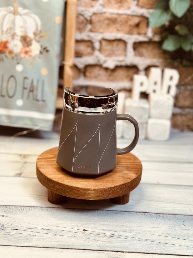 ماگ درب پیچی simple کد 8768 — تصویر ۲