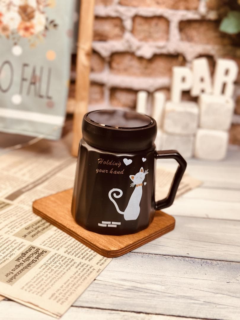 ماگ درب آینه ای گربه کد 7848 — تصویر ۸