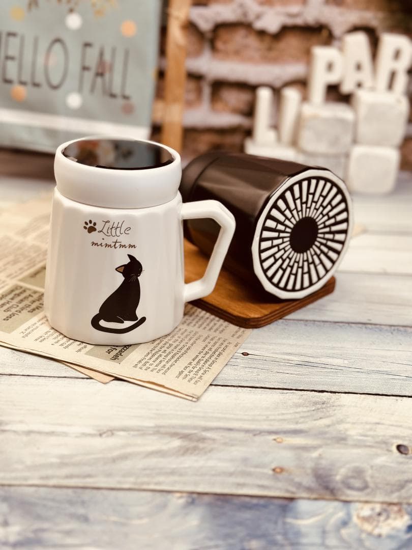 ماگ درب آینه ای گربه کد 7848 — تصویر ۵