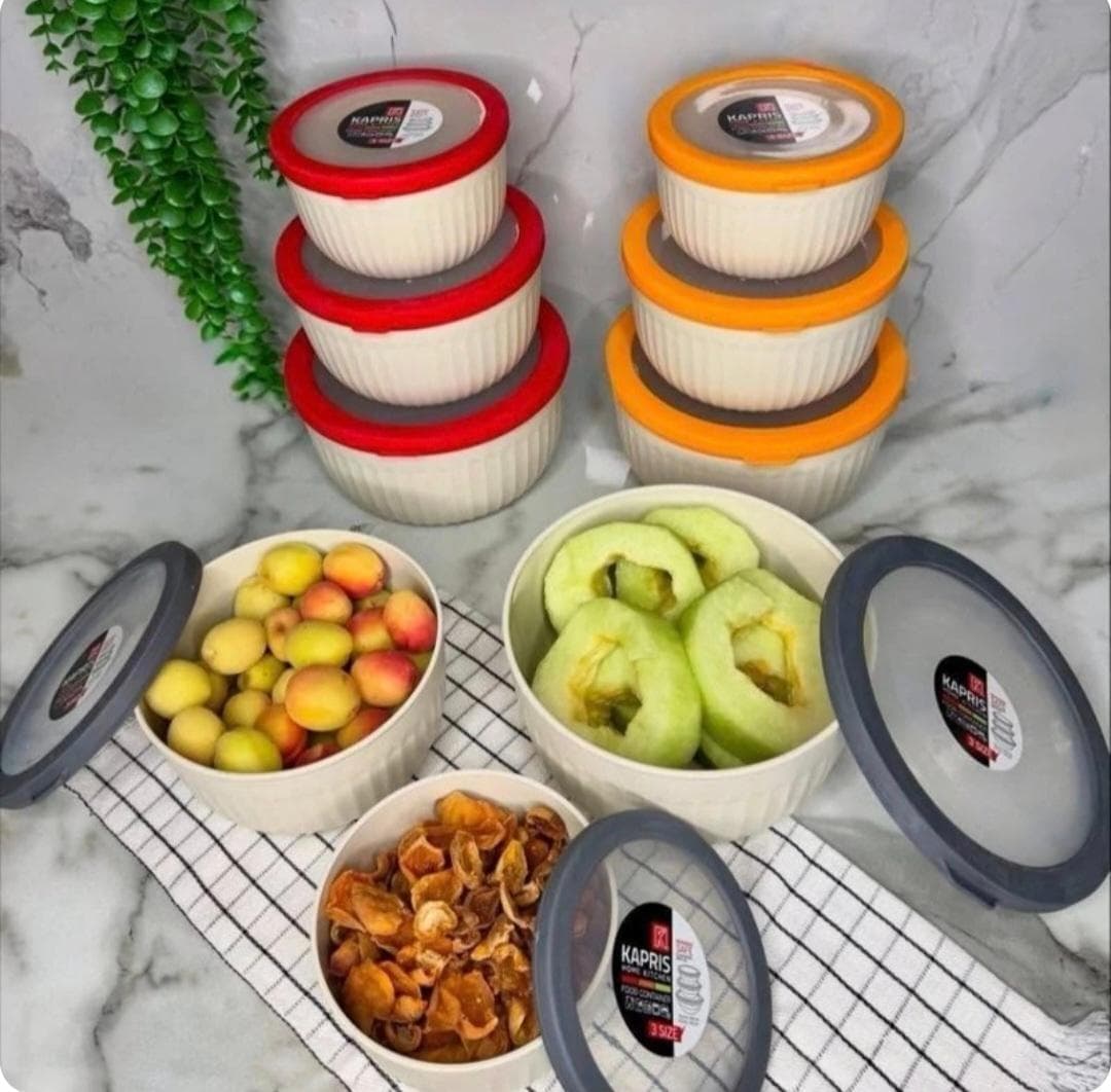 ظروف نگهدارنده فریزری 4 عددی گرد پرایم KAPRIS — تصویر ۳