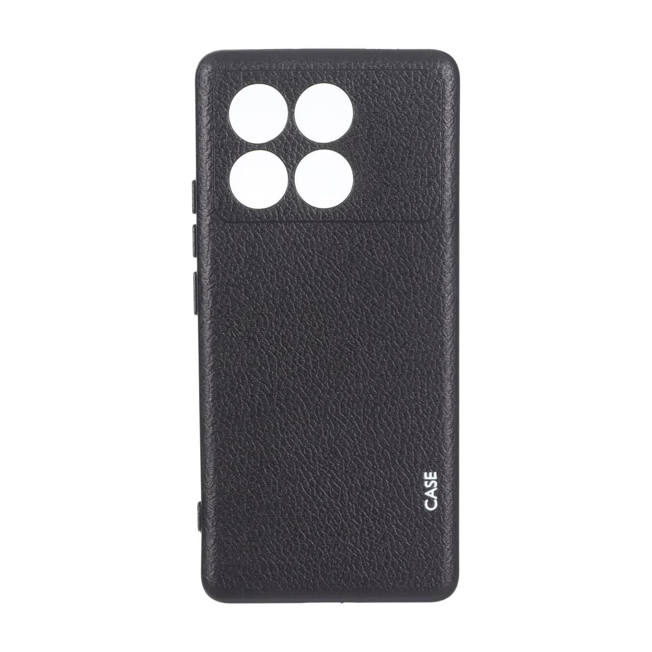 قاب طرح چرم ساده محافظ لنزدار Xiaomi Poco X6 Pro 5G / Redmi K70E