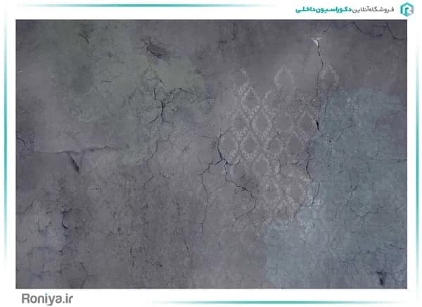 پوستر دیواری داماسک محو کد 3DF-074