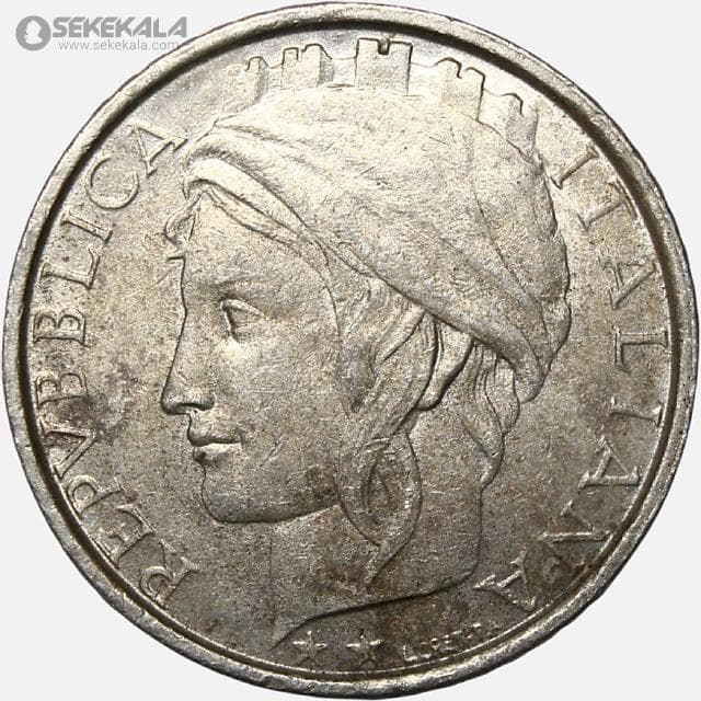 سکه 100 لیره یادبود FAO ایتالیا 1995 (AU) — تصویر ۲