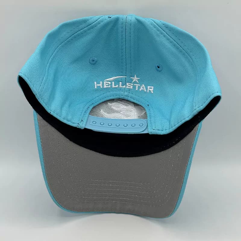 کلاه نقاب گرد اسنپ بک هل استار Hellstar آبی آسمانی — تصویر ۳