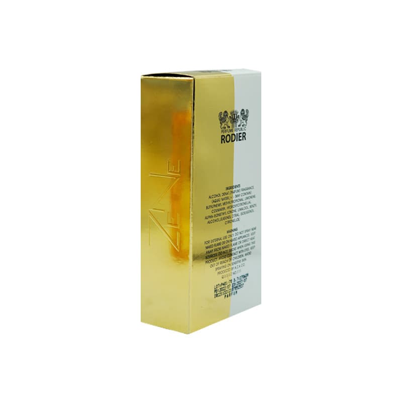 عطر زنانه رودیر مدل ZENE حجم 100 میلی لیتر — تصویر ۳