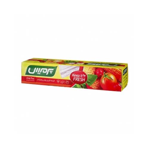 کيسه فريزر 200برگ جعبه 35*25 پرميس