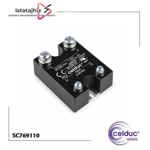 رله SSR تک فاز 125 آمپر سلدوک مدل SC769110