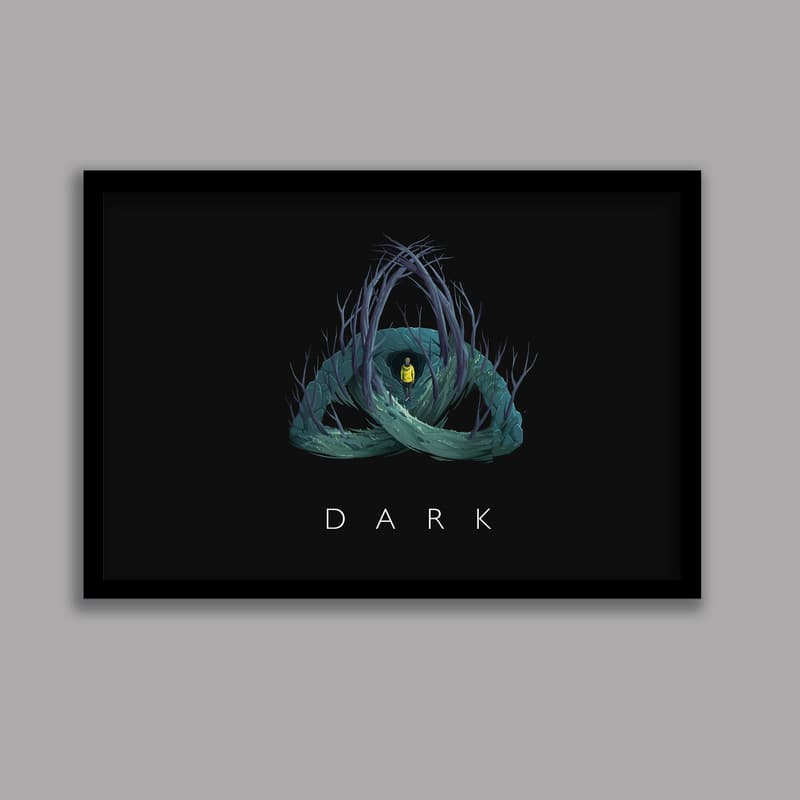 تابلو مدل سریال دارک Dark کد LA-G10550-2