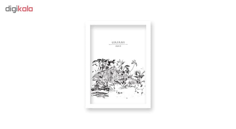 تابلو هیلما گالری کد HAP1826 WHITE — تصویر ۲