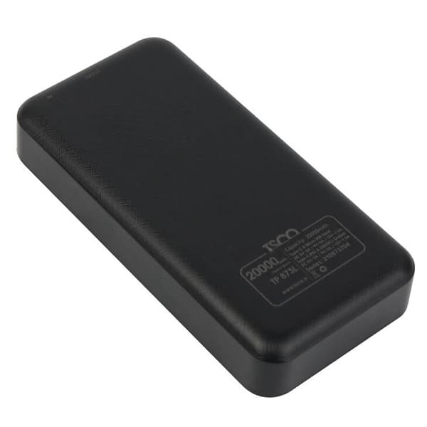 شارژر همراه تسکو مدل TP 873L ظرفیت 20000MAH همراه با کابل تایپ سی — تصویر ۴