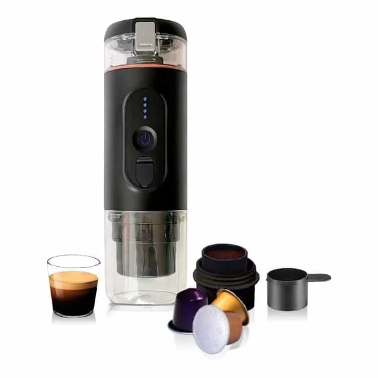 مینی اسپرسو ساز شارژی شیائومی مدل Mini Electric Espresso Maker CF-1801BGC — تصویر ۳