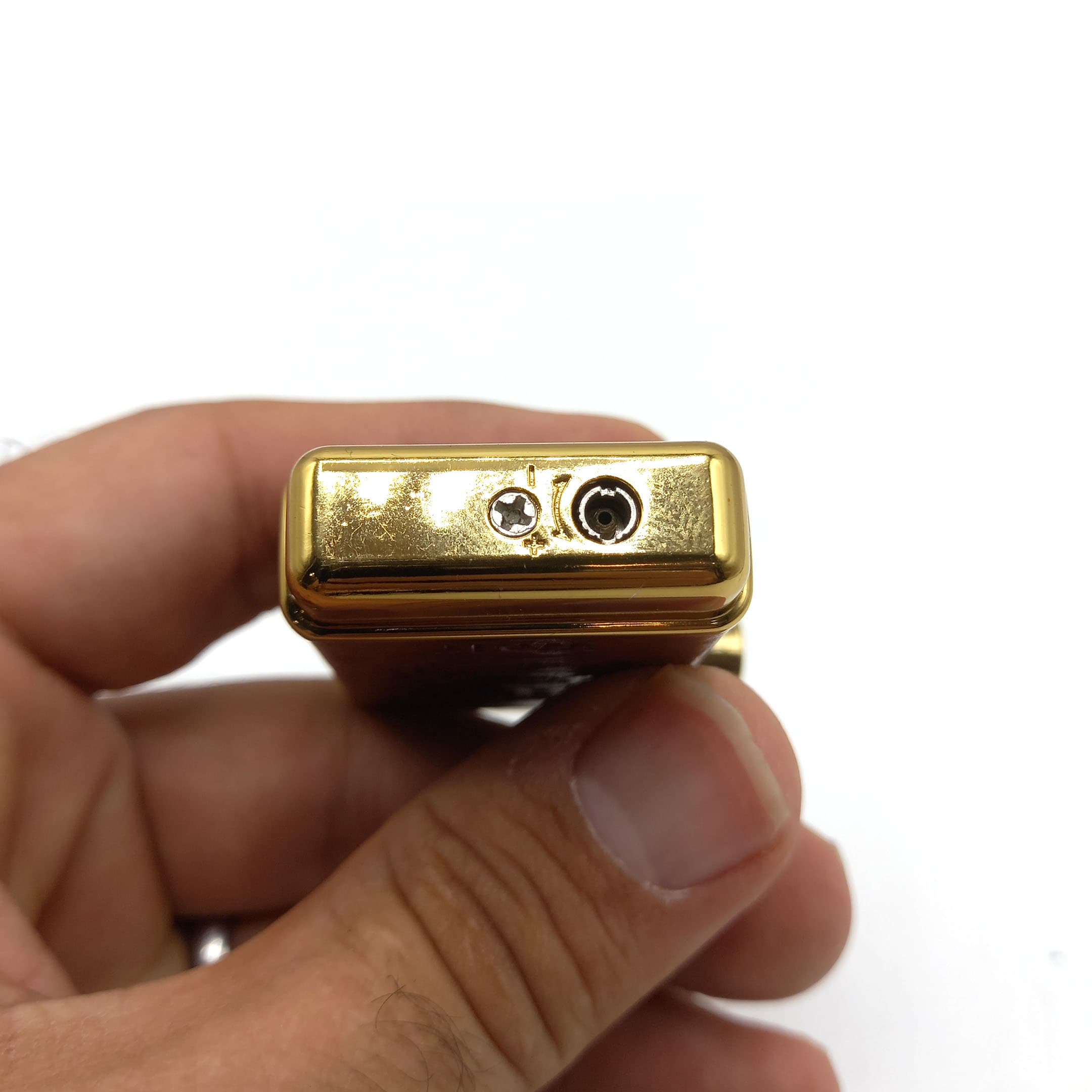 فندک گازی اتمی روکش چرم مخصوص پیپ کد S120086 — تصویر ۶