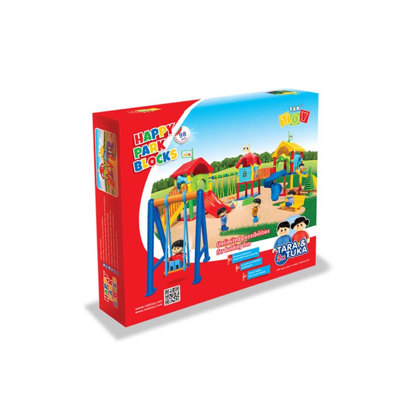 ساختنی پارک شادی 98 تکه | Happy Park Blocks