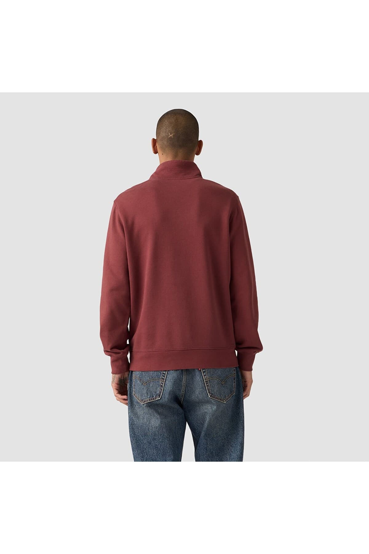 سویشرت لیوایز مردانه 100% پنبه قرمز Menswear راسته Regular/رگولار جاگر کژوال/روزمره | Levi’s 001TU-0004 TR