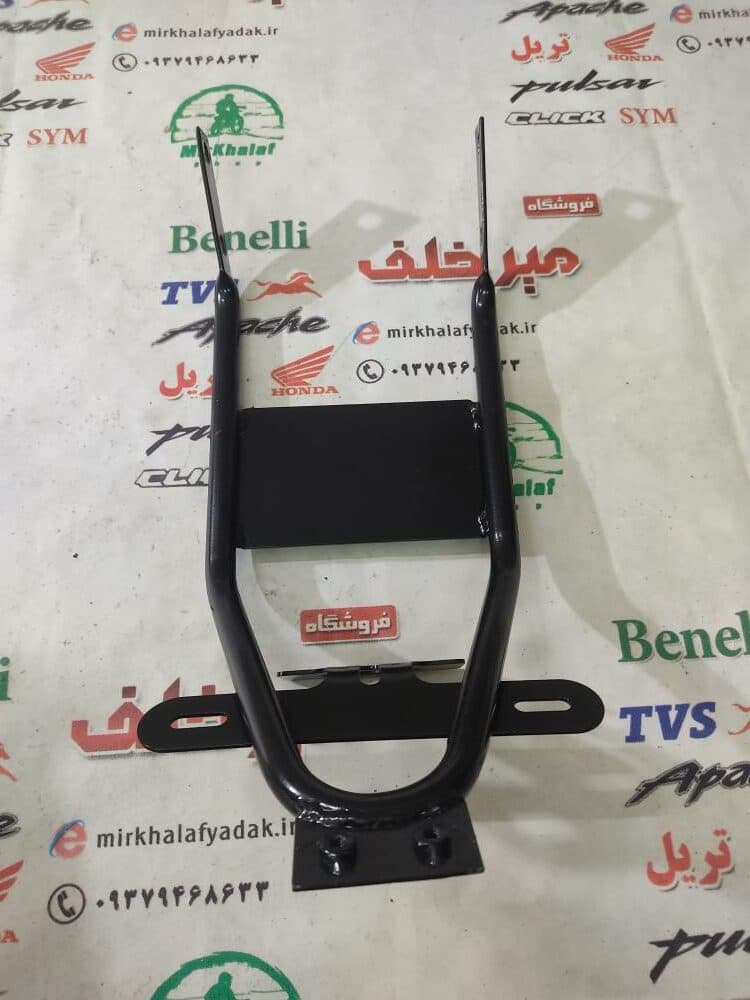 دمی جا پلاکی فلزی گلگیر عقب موتور تریل فلات طرح ktm کی تی ام — تصویر ۲