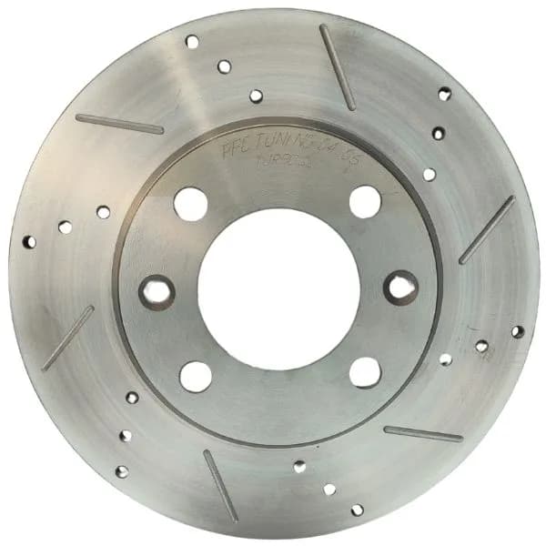 دیسک ترمز چرخ سوراخ دار عقب پژو 207 کد D9