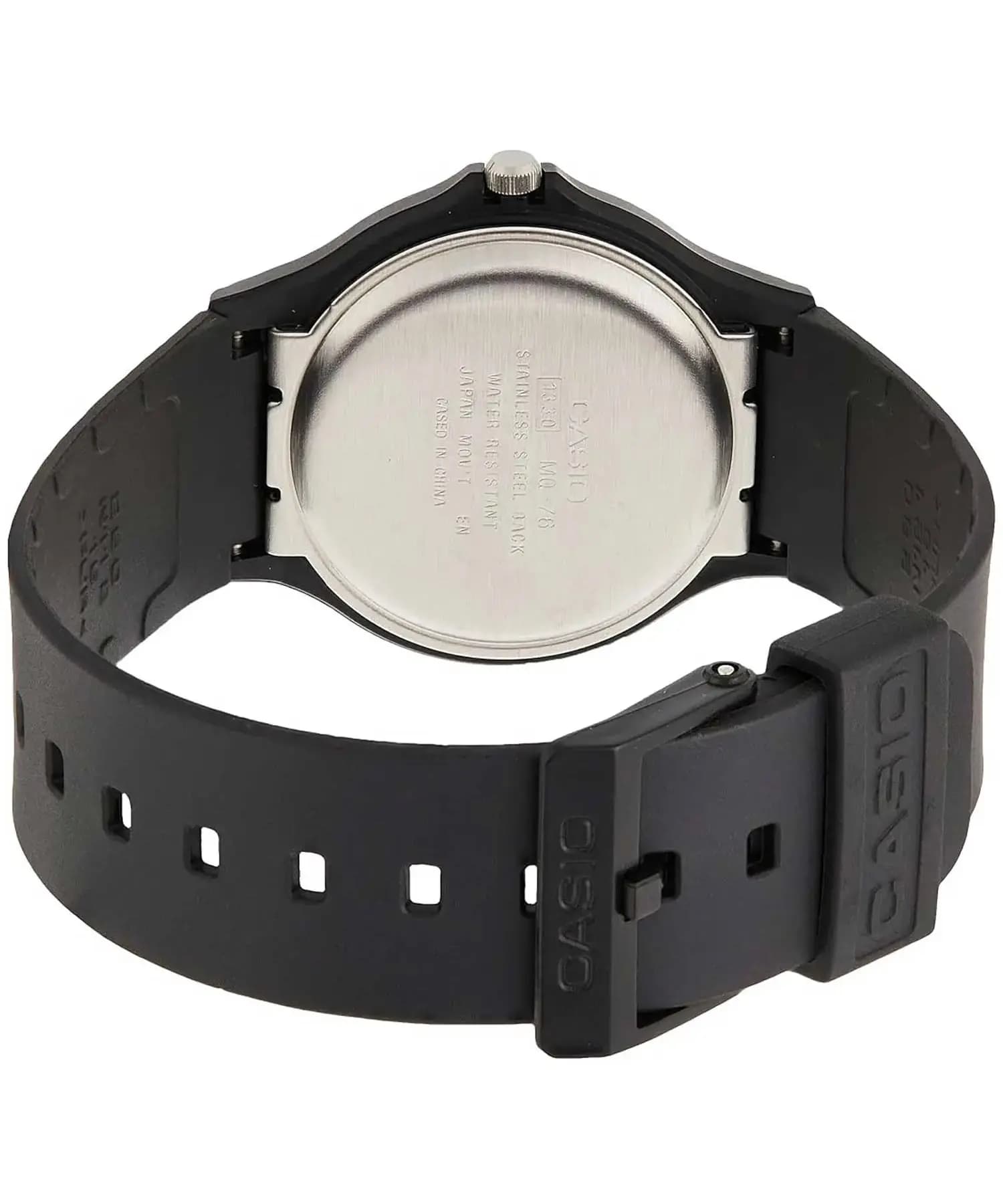 ساعت مچی مردانه و زنانه اصل کاسیو (casio) زیرمجموعه استاندارد مدل MQ-76-1ALDF — تصویر ۳