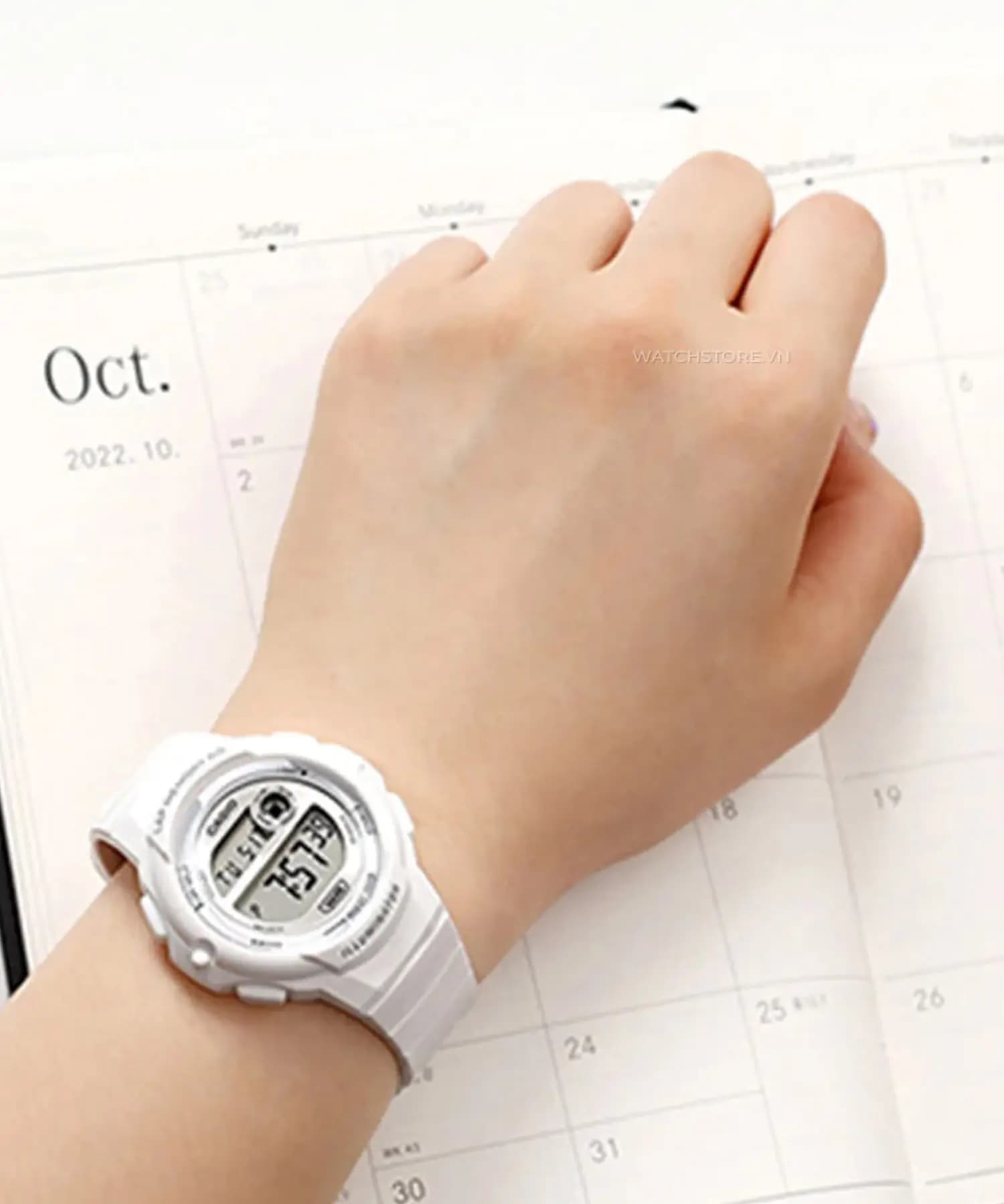 ساعت مچی زنانه اصل کاسیو (casio) زیرمجموعه استاندارد مدل LWS-1200H-7A1VDF — تصویر ۴