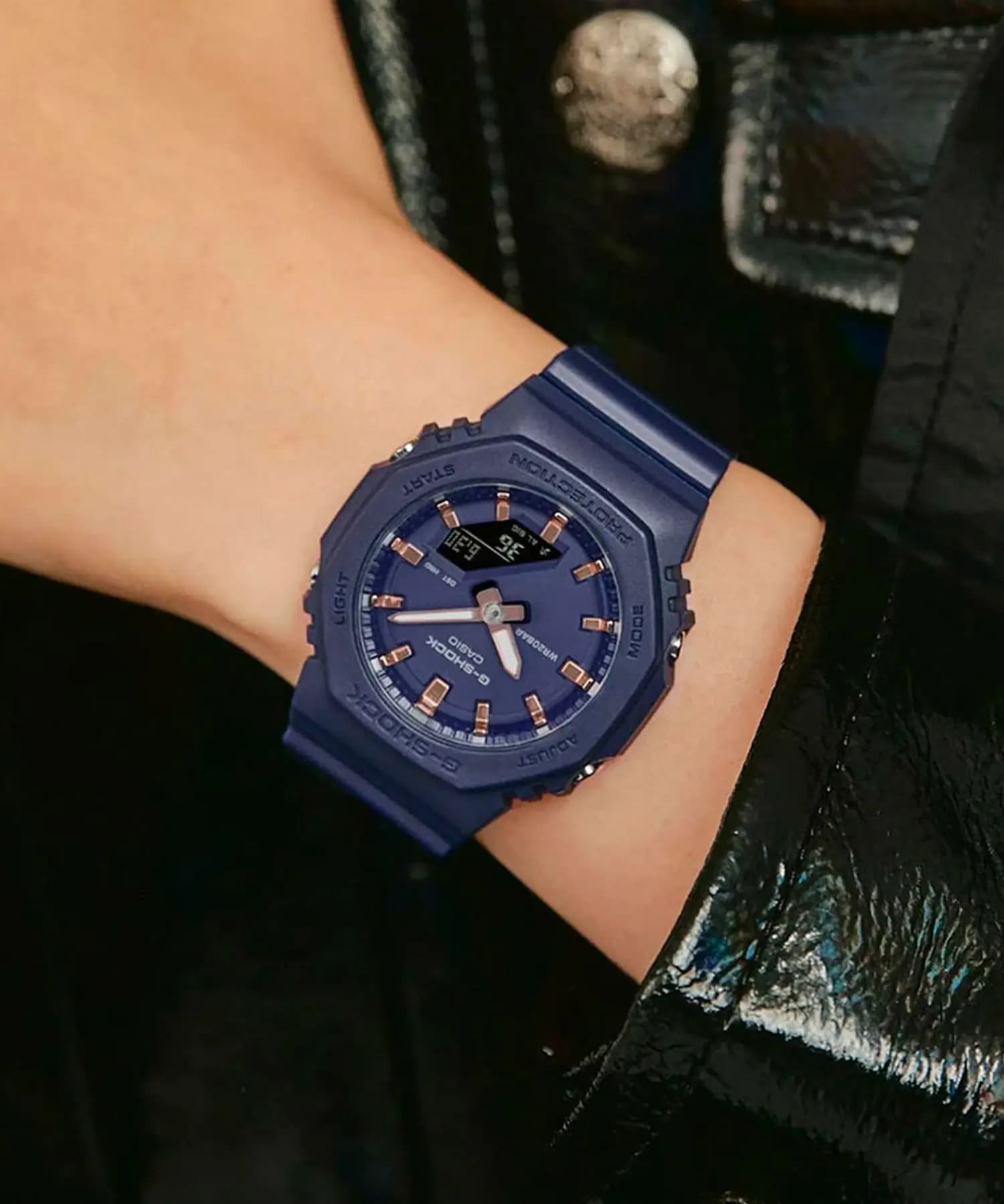 ساعت مچی زنانه اصل کاسیو (casio) زیرمجموعه جی شاک مدل GMA-P2100M-2ADR — تصویر ۴